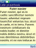 Latin liber precum